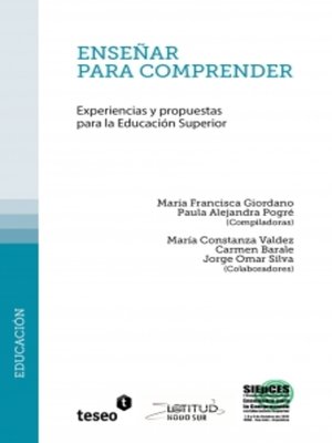 cover image of Enseñar para comprender